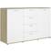 vidaXL Engineered Wood Sideboard 14x29.5"