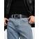 Armani Exchange Repeat Logo Belt - Black