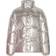 Noella Puffer Jacket Silver Metal