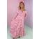 Noella Imogene Long Dress Pink Mix