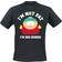 Hybris T-Shirt di South Park - I'm Not Fat, I'm Big Boned! - Uomo - Nero