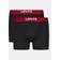 Levi's enfärgade boxer briefs – pack Black
