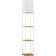 Homcom Modern White/Brown Floor Lamp 159cm