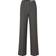 Selected Woven Wide Pants - Dark Gray Melange