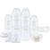 Nuk Perfect start first choice baby bottles set 0-6 months 4 x temperature
