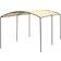 ShelterLogic Monarc Canopy 9 ft x 16 ft Sandstone (Building Area )