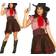 Fiestas Guirca Womens Western Cow Girl Costume Brown