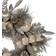 Kurt Adler Silver and Gold Champagne Wreath Christmas Decoration