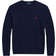 Polo Ralph Lauren Cable Knit Wool Cashmere Crewneck Sweater - Hunter Navy