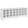 Prepac Cubby Shoe Rack 152.4x51.4cm