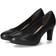 Tamaris Leather Pumps - Black