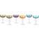 Polspotten Cuttings Coupe Glasses Ø10 x H14,5 155ml Champagneglas 6stk