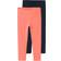 Name It Kid's Capri Leggings 2-pack - Coral