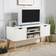 Home Source Entertainment White TV Bench 120x58.5cm