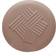 Kartell Soucoupe Trama - Terracotta Beige Plat de service