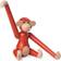 Kay Bojesen Monkey Mini Vintage Red