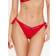 Tommy Hilfiger Braga Bikini Original Logo Rojo Blanco - Red/White