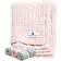 Nordic Coast Company Nordic Coast Company Muslin Teppe Rosa 90 x 120 cm