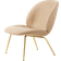 GUBI Beetle Around Bouclé Loungestol