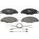TRW Brake Pad Set GDB1336