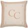 Classic Collection Monogram Kuddöverdrag Beige (50x50cm)