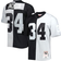 Mitchell & Ness Men's Bo Jackson Black and Silver Las Vegas Raiders 1988 Split Legacy Replica Jersey