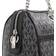 Michael Kors Medium Duffle Satchel - Black/Silver