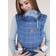 Love & Carry Tie Med Half Buckle Indigo