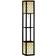 Homcom Modern Black Floor Lamp 156cm