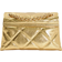 Dune London Duchess Medium Quilted Thread Chain Bag - Metallic