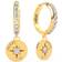 Guess Wanderlust Creoler - Gold/Transparent