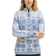 Dale of Norway Peace Women's Knit Sweater - Off white/Ultramarine