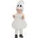 Underwraps Costumes Ghost Unisex Childs Furry Cute One Piece White