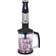 Princess Mixeur Plongeant 1000 W 4 Lames Pied 25 cm En Acier Inoxydable Et Poignée Soft Touch