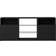 vidaXL LED Light Black TV-bord 120x50cm