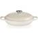Le Creuset Meringue Signature Cast Iron Round med låg 30cm
