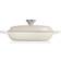 Le Creuset Meringue Signature Cast Iron Round med låg 30cm