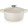 Le Creuset Meringue Signature Cast Iron Round med låg 26cm