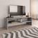 vidaXL Chipboard Concrete Gray Mueble de TV 120x40cm