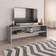 vidaXL Chipboard Concrete Gray TV-bord 120x40cm
