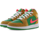 Nike Air Jordan 1 Mid SE GS - Chutney/Lucky Green/Hot Punch/Celestial Gold