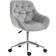 Vinsetto Velvet Home Grey Chaise de bureau 90cm