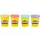 Hasbro Play-Doh Sweet Colors 4x112g