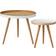 Bloomingville Cappuccino White Soffbord 60cm 2st