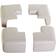 DreamBaby Protección de esquinas 4 piezas gris