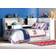 Parisot SCOOP L90x L200 cm Avec 3 Meubles De Rangement Contemporain 49.6x90.9"