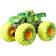 Hot Wheels Monster Trucks Coffret 10 Véhicules Phosphorescents Petite voiture Dès 3 ans HCB57 Vert