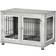 Pawhut D02-138V70GY Dog Crate Furniture Large 90x65cm