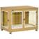 Pawhut D02-138V70GY Dog Crate Furniture Large 90x65cm