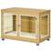 Pawhut D02-138V70GY Dog Crate Furniture Large 90x65cm